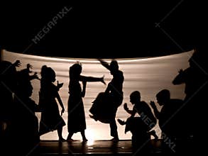 Indonesian Shadow play
