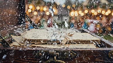 The Tragic Moment Decades Old Letters Were Ruined By The Rain