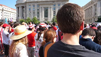 Freedom Plaza Crowd