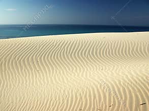 Incredibles Dunes at Porto Pino's Bay