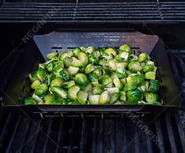 Grilling Brussel Sprouts