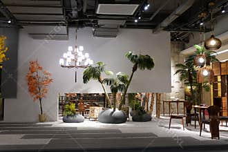 Commercial display space  exhibition room