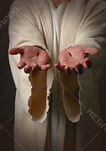 Jesus Hands with scars