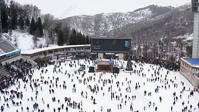 016 High-altitude skating rink Medeu 2