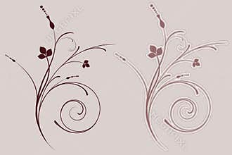 Decorative flourish