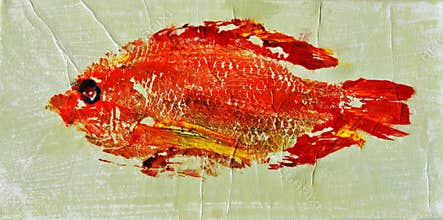 Bright Orange Snapper