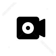 Video camera icon vector illustrat.