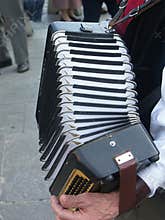 Accordion player