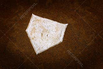 Baseball Home Plate Base Ball Homeplate American Sports Competition