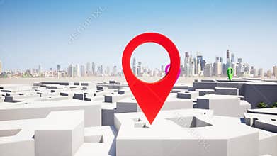 Geolocate Navigation Map Pin Spot Find Area