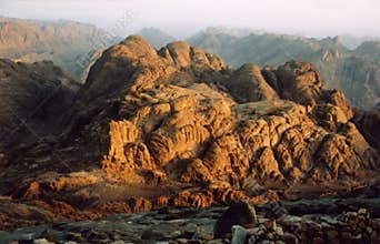 Sunrise at Mount Sinai, Egypt