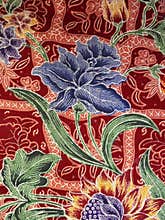 Batik pattern, Solo, Indonesia