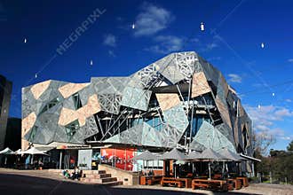 Federation Square.Melbourne city