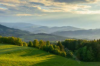 Morning View over the Pohorje Mountains