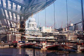 London reflection