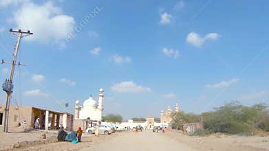 Driving towards Abbasi Mosque in Bahawalpur Pakistan