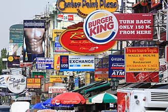 Khao San Road.Bangkok.thailand