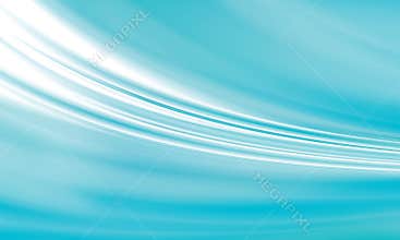 Blue abstract speed flow