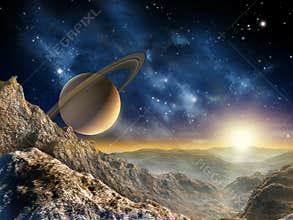 Saturn moon