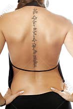 Tattoo on the back