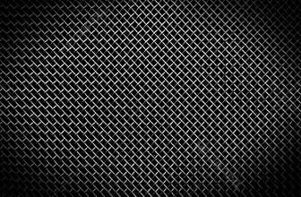 Texture of a black metal grill