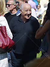 Amancio Ortega Gaona , founder Inditex textile group and Zara