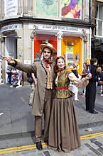 Street Portrait at Edinburgh Festival Fringe