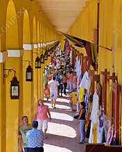 Colourful Stalls and Clothes