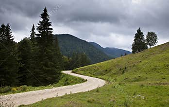 Gravel road