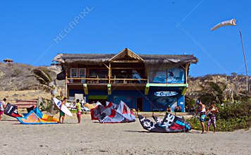 Kite Surfing School, Santa Marianita Beach Ecuador