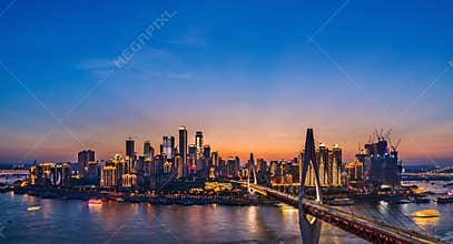Chongqing Night Skyline