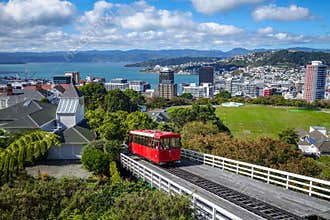 Wellington city cable car, New Zealand