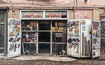 The ancient city of Kashgar, China