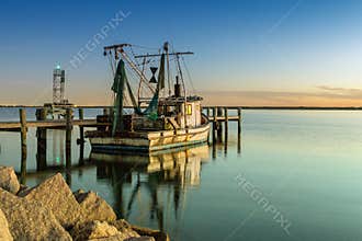 Gulf Shrimp Boat