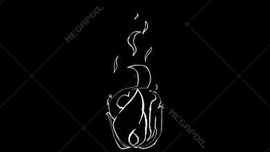 2d FX Cartoon FIRE Elements