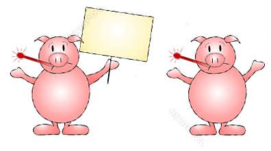 Swine Flu Pigs Clip Art