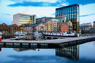 Grand Canal Dock. Dublin. Ireland