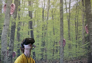 Vr devices testing at sonar Barcelona