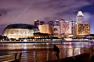 Singapore Night Scence