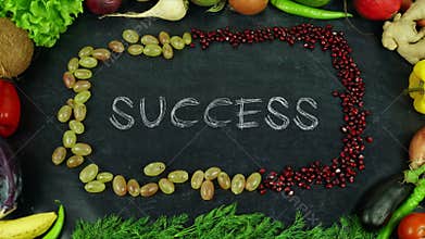 Success fruit stop motion