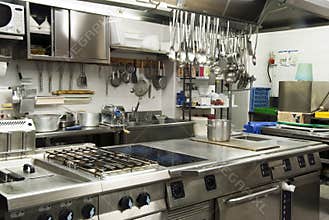 Hotel kitchen