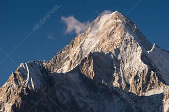 Gasherbrum 4 mountain peak, K2 trek, Karakoram, Pakistan