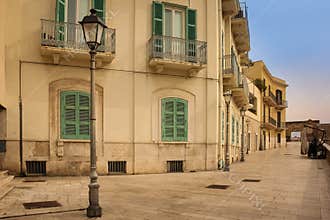 Via Venezia .Bari. Apulia or Puglia. Italy
