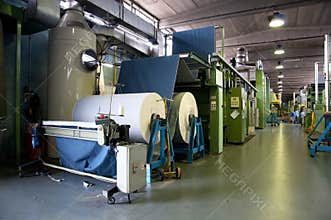 Textile industry (denim) - Finishing