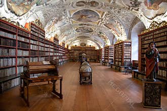 Strahov`s Monastery Baroque Library
