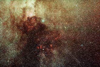Space Milky Way Stars