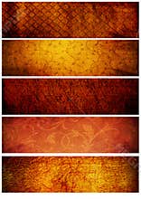 Vintage textures and backgrounds for banners