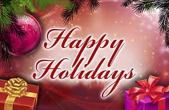 Happy holidays wishes