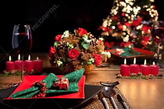 Christmas table 11