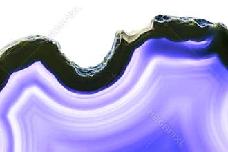 Abstract background - purple slice mineral